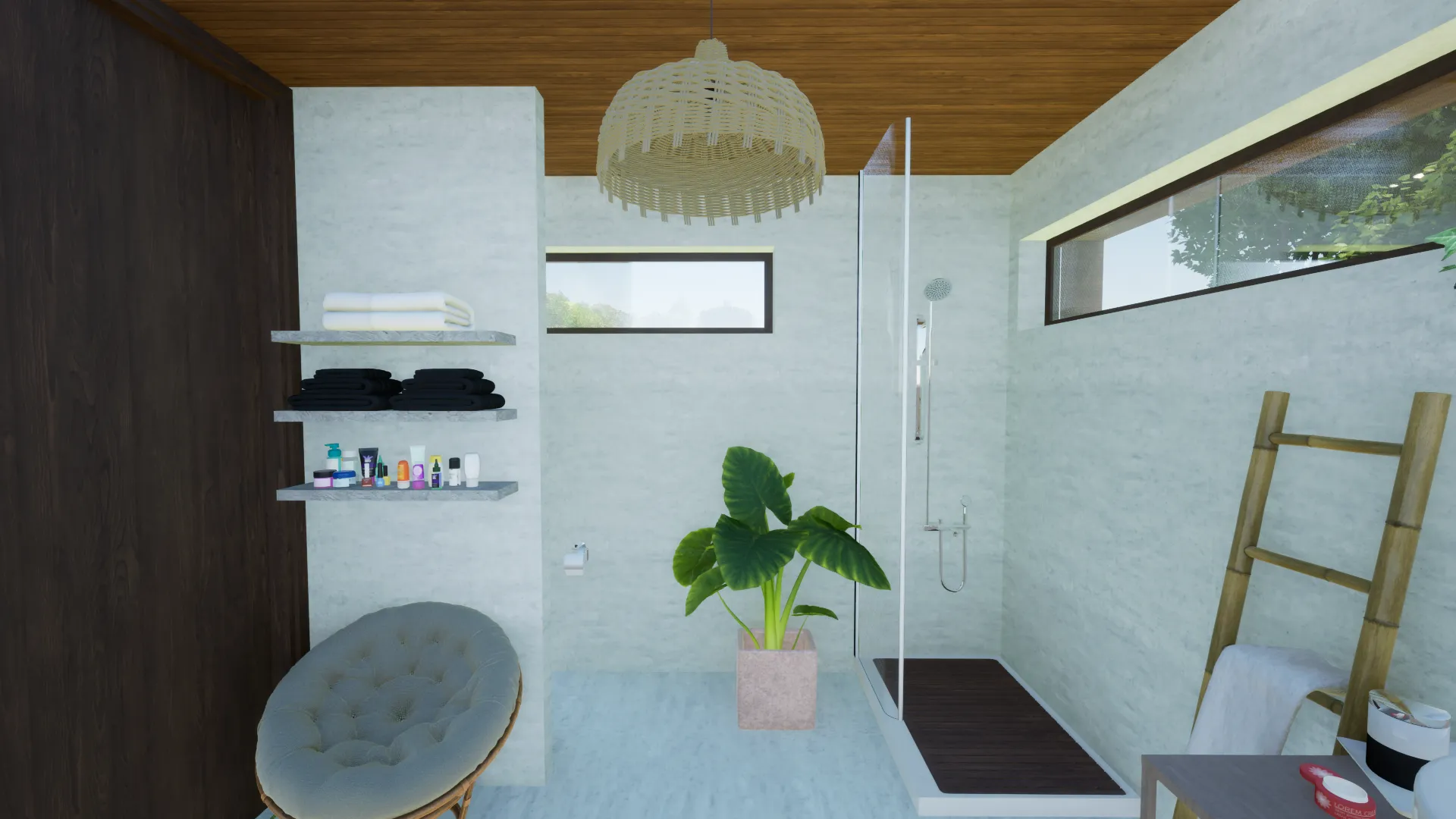 La maison qui respire — La salle de bain parentale 3