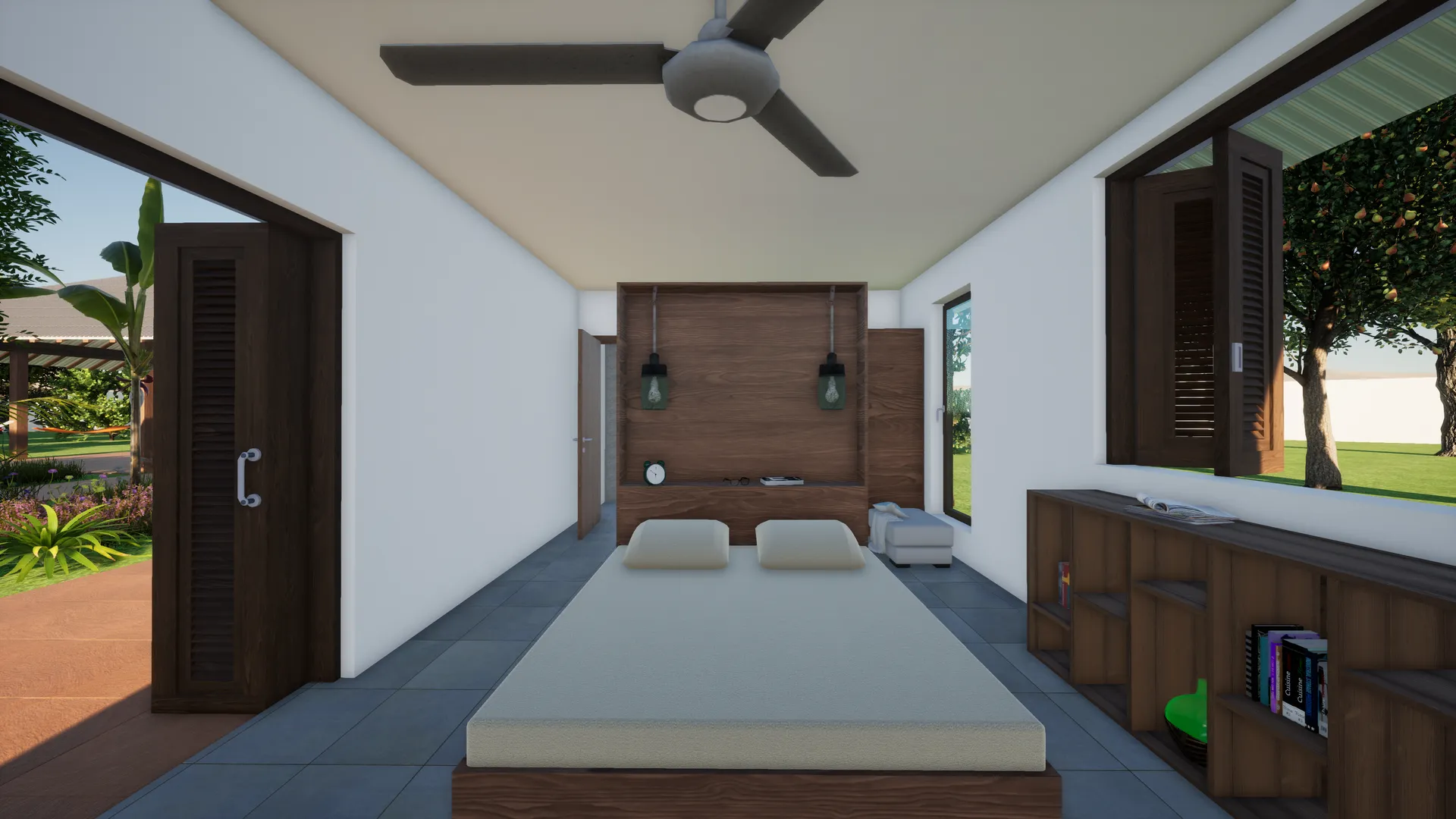 Villa vivante — Chambre parentale