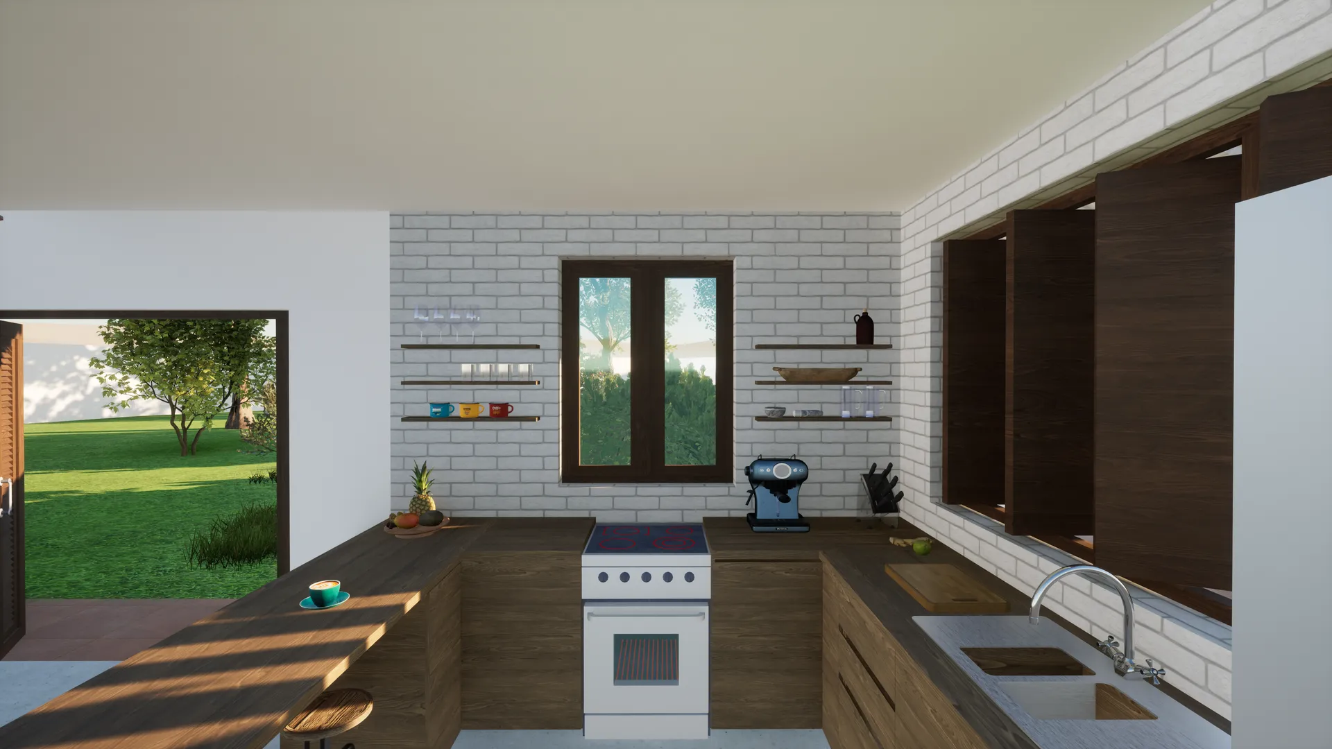 Villa vivante — La cuisine