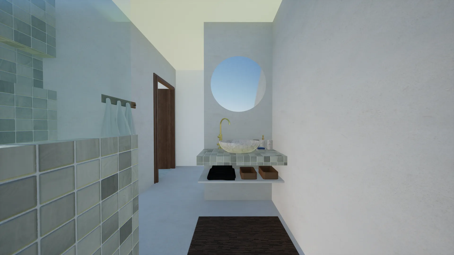 Villa vivante — Salle de bain